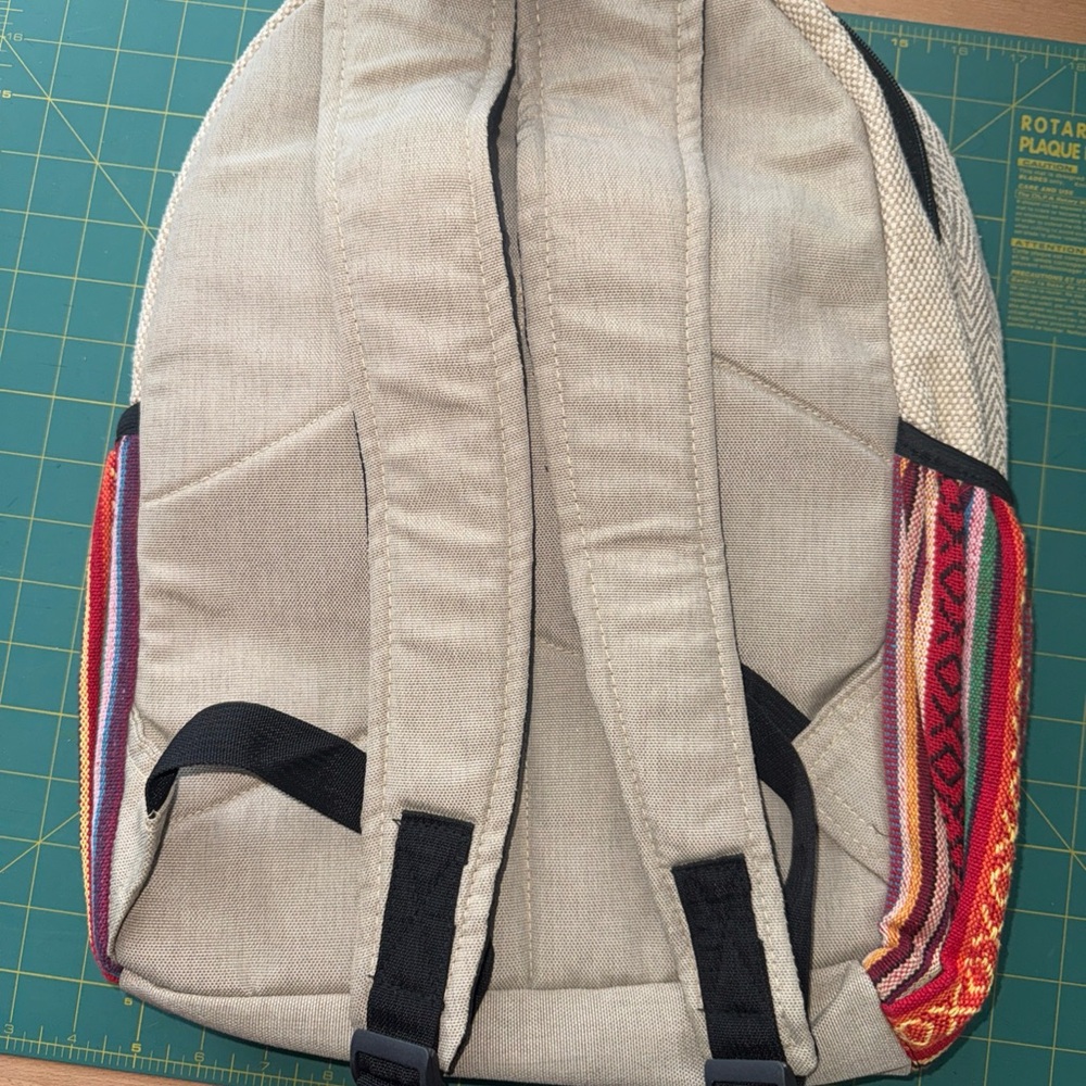 Pure Hemp Backpack With Bear. - image 2